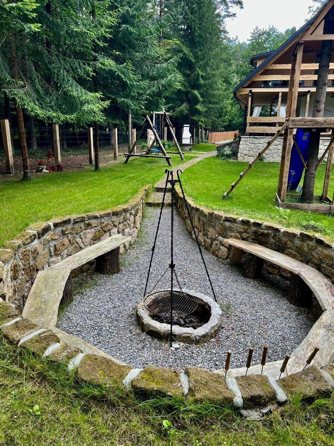 Domek Serce Lasu Hutki Экстерьер фото